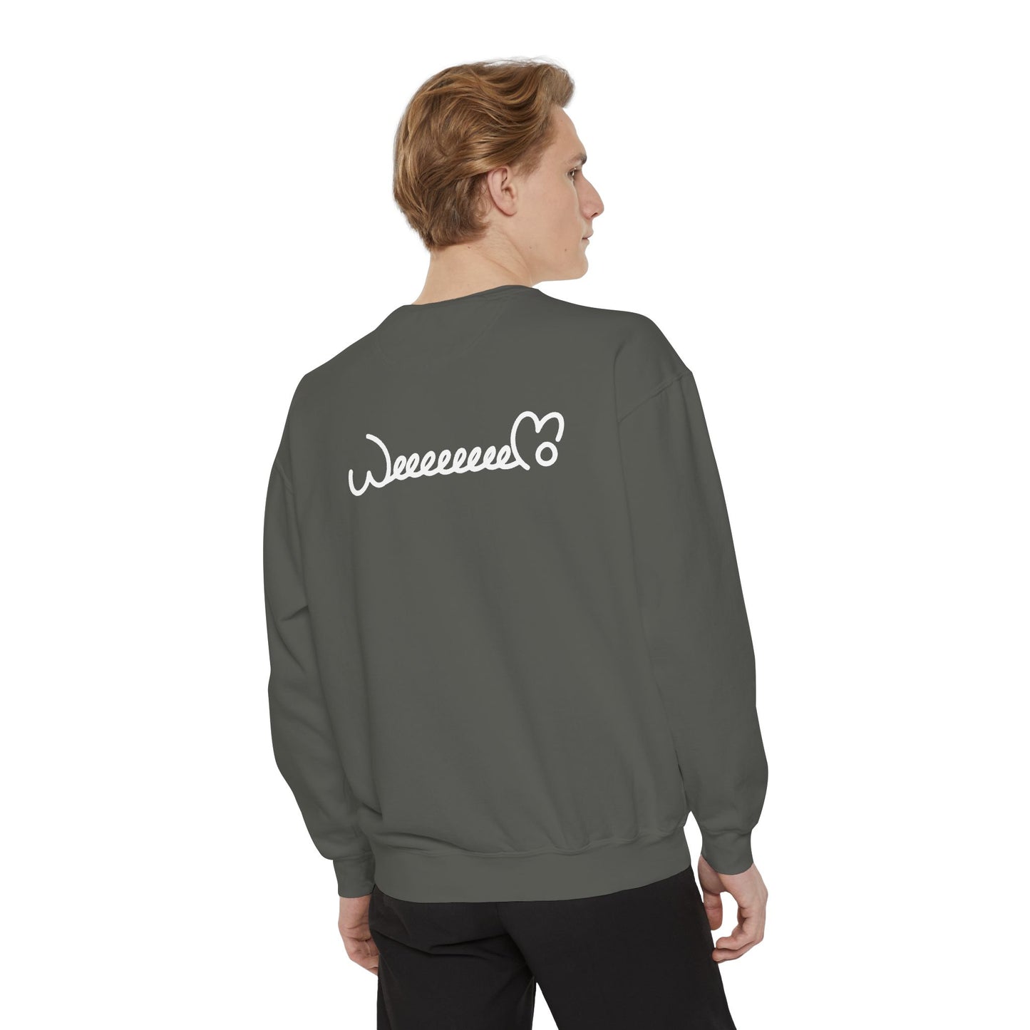 Highland Coo & Puffin Sweatshirt | Unisex Garment-Dyed Sweatshirt