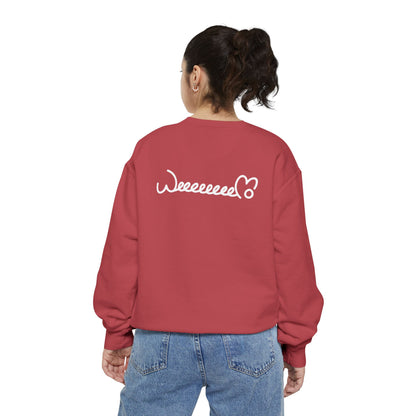 Highland Coo & Puffin Sweatshirt | Unisex Garment-Dyed Sweatshirt