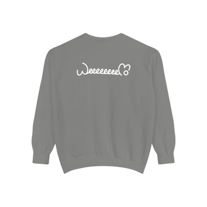 Sitting Capybara & Friend Sweatshirt | Unisex Garment-Dyed Sweatshirt