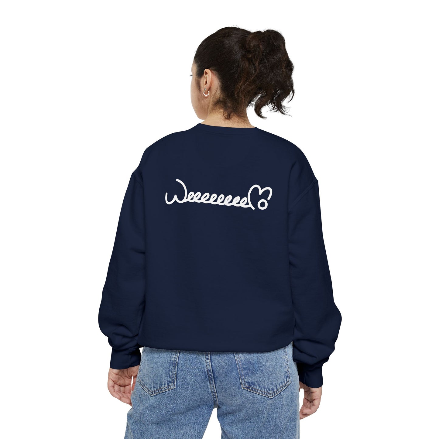 Highland Coo & Puffin Sweatshirt | Unisex Garment-Dyed Sweatshirt