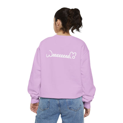 Highland Coo & Puffin Sweatshirt | Unisex Garment-Dyed Sweatshirt