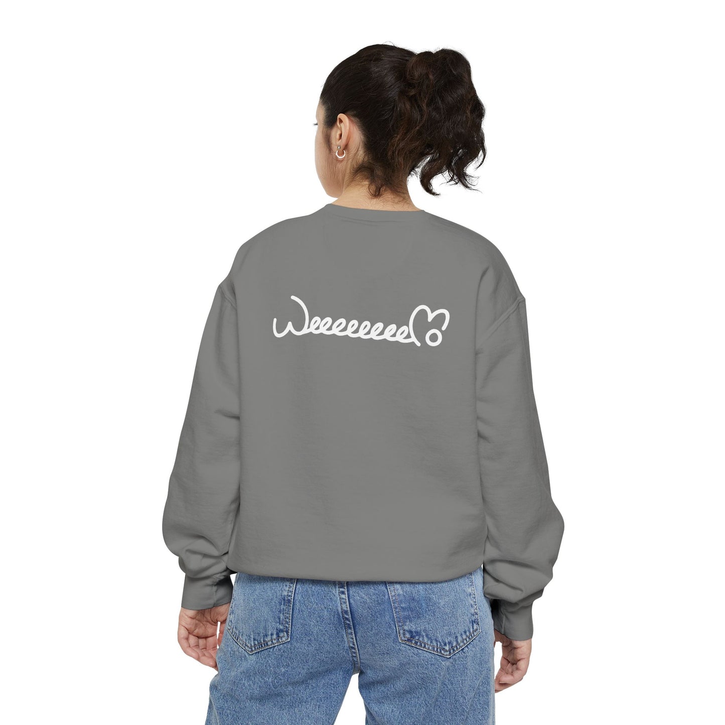 Highland Coo & Puffin Sweatshirt | Unisex Garment-Dyed Sweatshirt