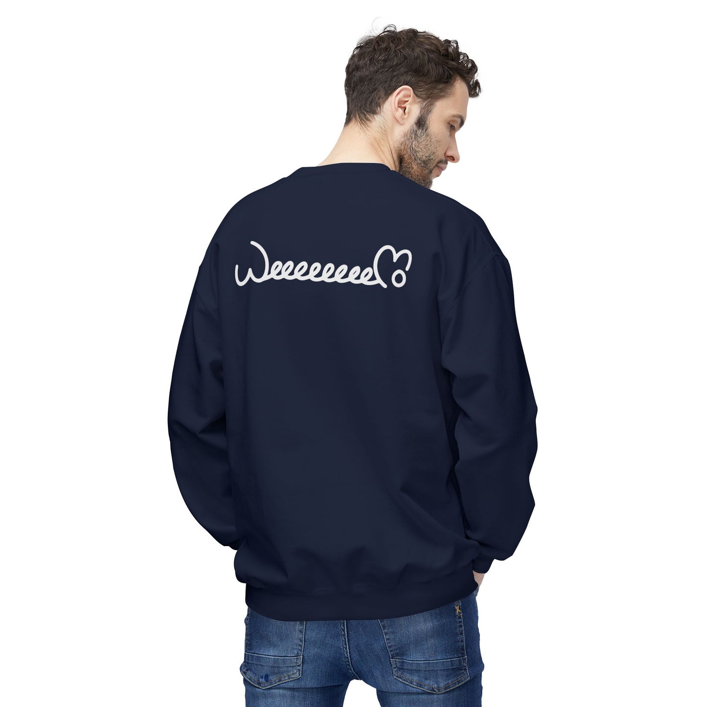 Napping Cat Sweatshirt | Unisex Midweight Softstyle Fleece Crewneck Sweatshirt
