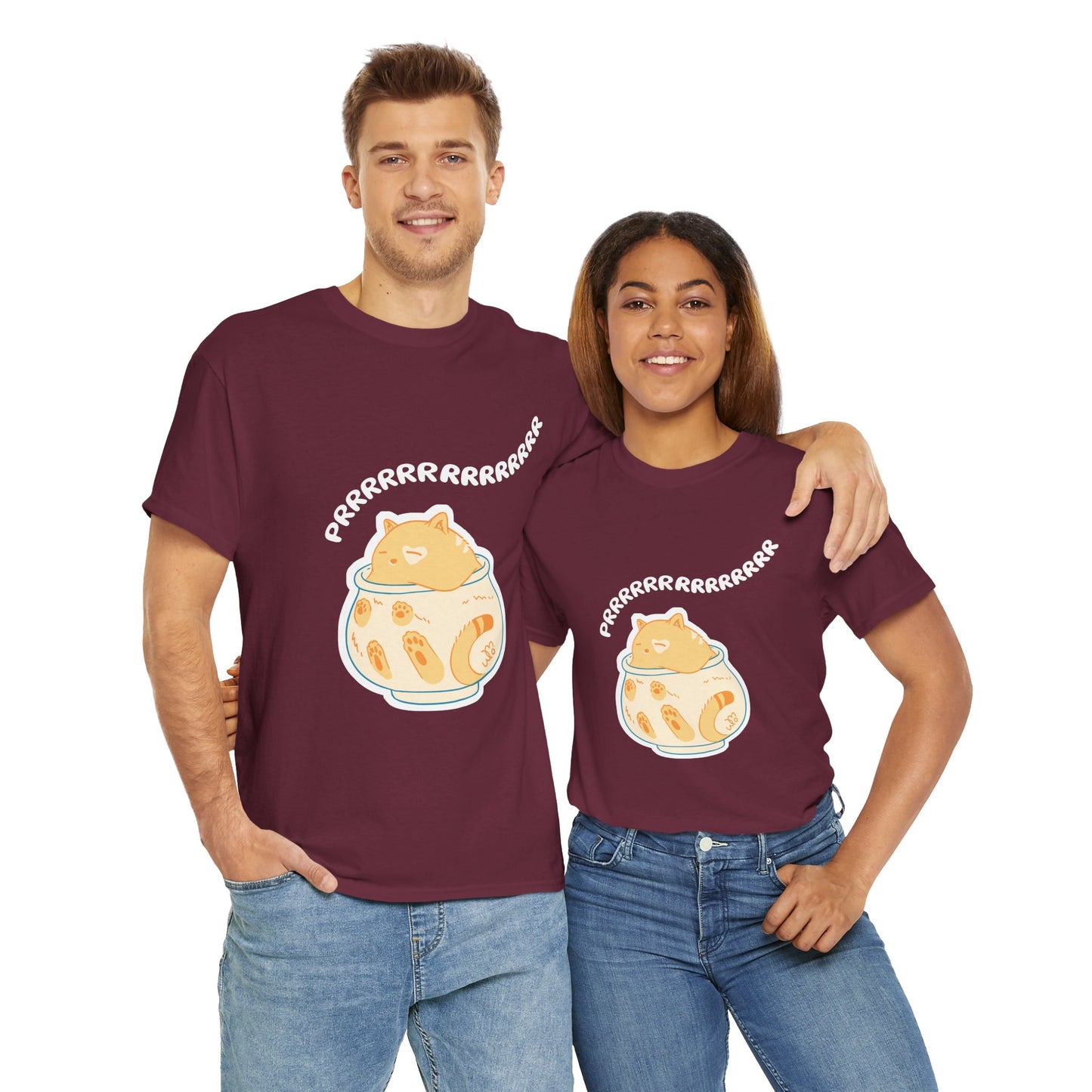 Prrrrrrrr T-Shirt | Unisex Heavy Cotton Shirt