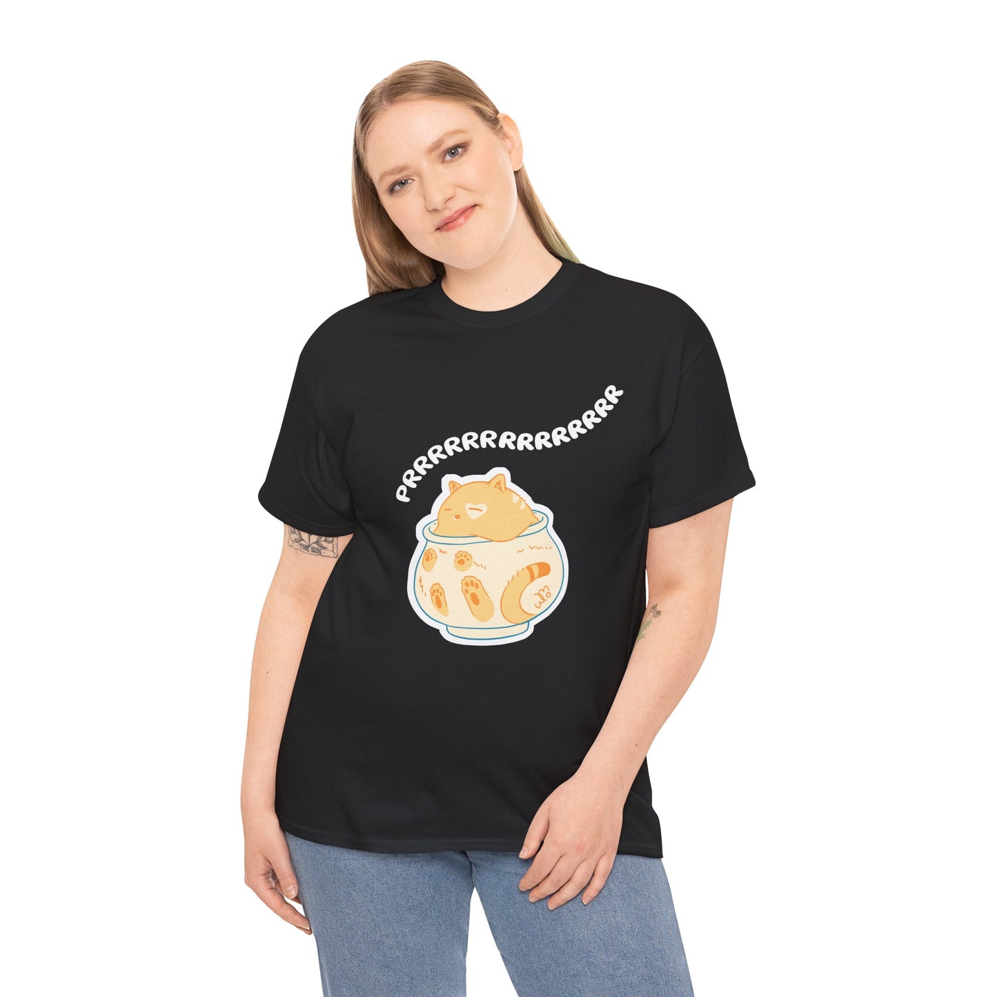 Prrrrrrrr T-Shirt | Unisex Heavy Cotton Shirt