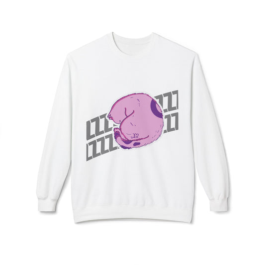 Napping Cat Sweatshirt | Unisex Midweight Softstyle Fleece Crewneck Sweatshirt