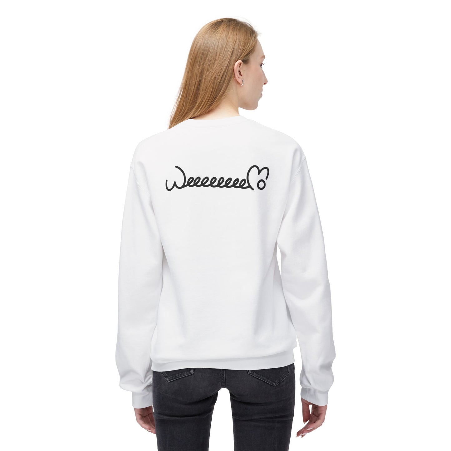 Napping Cat Sweatshirt | Unisex Midweight Softstyle Fleece Crewneck Sweatshirt